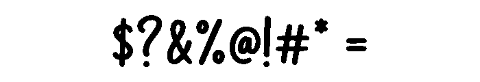 Tallberry Handwritte Font OTHER CHARS