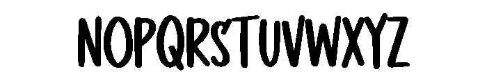 Tallberry Handwritte Font UPPERCASE