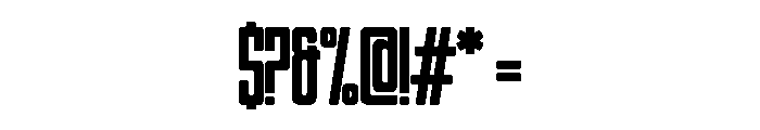 Taller Regular Font OTHER CHARS