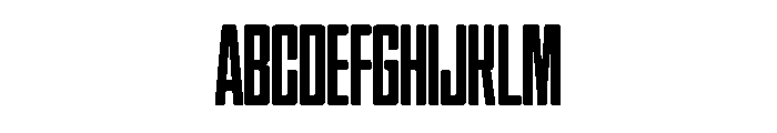 Taller Regular Font UPPERCASE