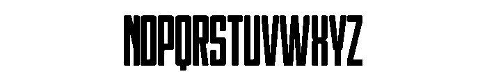 Taller Regular Font LOWERCASE