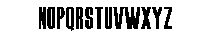 Tallpress Regular Font UPPERCASE