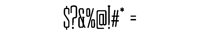 Tallspire Font OTHER CHARS