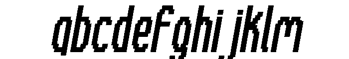 Tally Pixel Bold Italic FONT