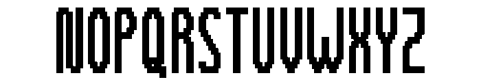 Tally Pixel Bold Font UPPERCASE