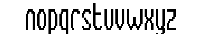 Tally Pixel Regular Font LOWERCASE