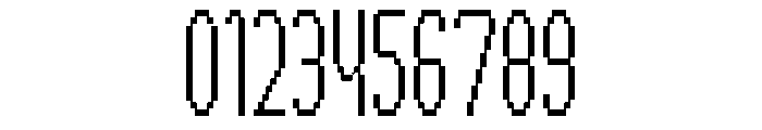 Tally Pixel Thin Font OTHER CHARS