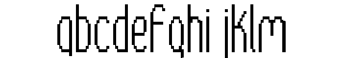 Tally Pixel Thin FONT