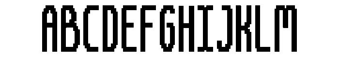 TallyPixel-Bold Font UPPERCASE