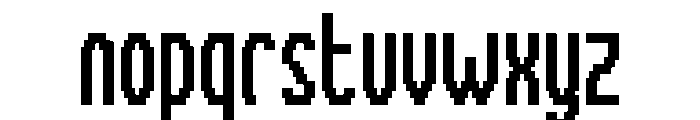 TallyPixel-Bold Font LOWERCASE