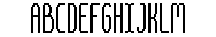 TallyPixel-Regular Font UPPERCASE