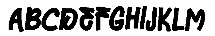Taloli Font UPPERCASE