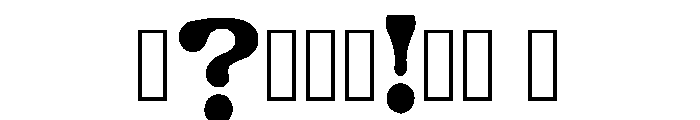Talon Regular Font OTHER CHARS