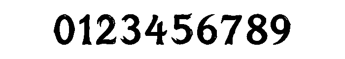 Talonfiend Gothic Regular Font OTHER CHARS