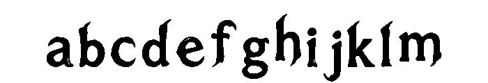 Talonfiend Gothic Regular FONT