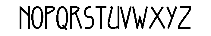 Talune Regular Font UPPERCASE