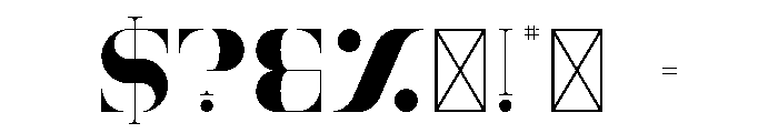 Tamira Regular Font OTHER CHARS