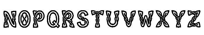 Tana Regular Font UPPERCASE
