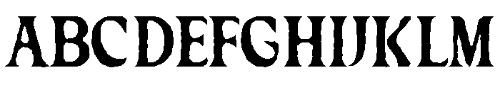 Tana Font UPPERCASE