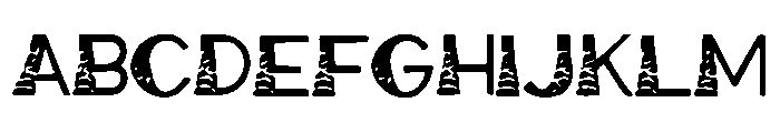 Tanager Font UPPERCASE