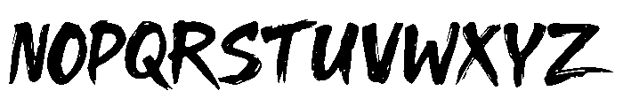Tanaka Betsuni Font UPPERCASE