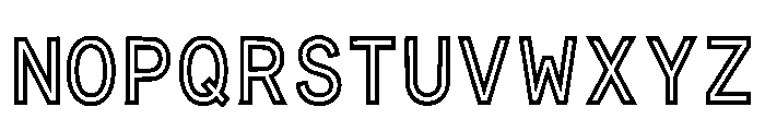 Tang Regular Font LOWERCASE