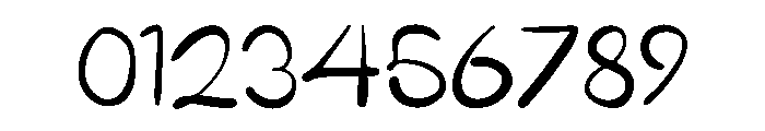 Tangan Handwritten Regular Font OTHER CHARS
