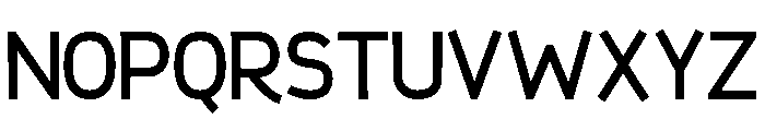 Tangeloze Font UPPERCASE