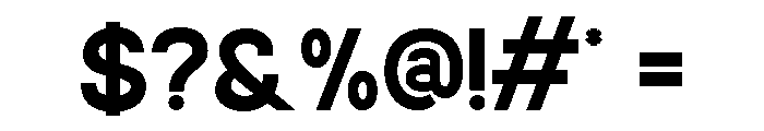 Tangeren Regular Font OTHER CHARS