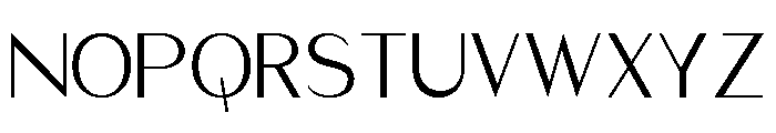 Tangoure Regular Font UPPERCASE