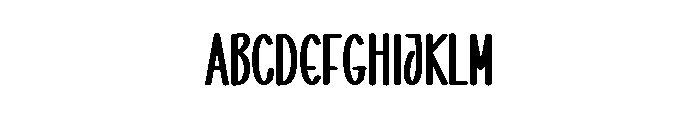 Tanisha Font UPPERCASE