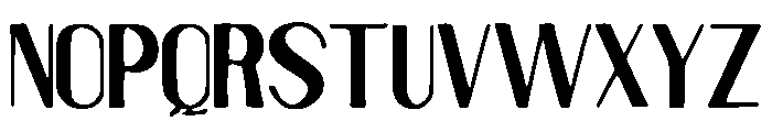 Tansy Font UPPERCASE