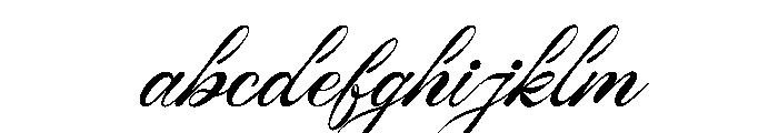 Tanya Kata Italic FONT