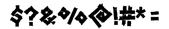 Tape Club Regular Font OTHER CHARS