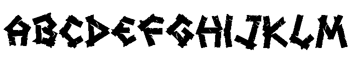 Tape Club Regular Font UPPERCASE