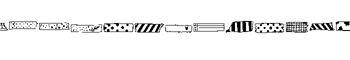 Tape Note Font UPPERCASE