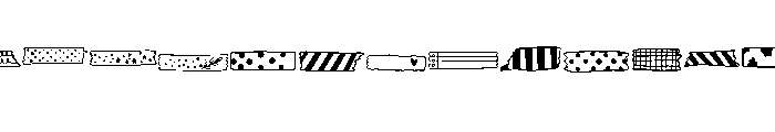 Tape Note Font LOWERCASE