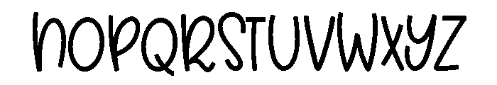 Taperon Font UPPERCASE