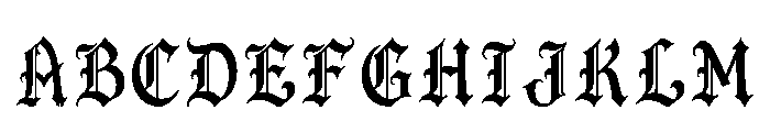 Tara Regular Font UPPERCASE