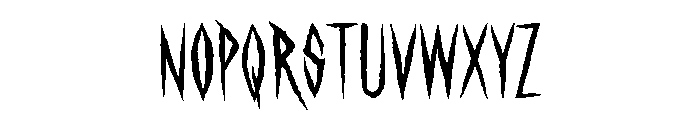 Tarantulaz Font UPPERCASE