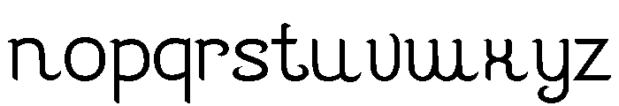 Taraweeh Regular Font LOWERCASE