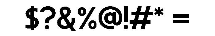 Tarevo Regular Font OTHER CHARS