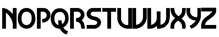 Tarevo Regular Font UPPERCASE
