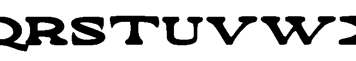 Targon Font UPPERCASE