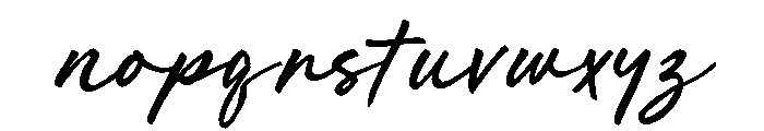Taripang Font LOWERCASE