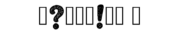 Tariq Regular Font OTHER CHARS