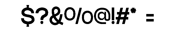 Tarita Regular Font OTHER CHARS