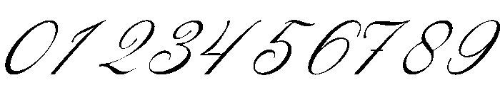 Tartaglia Italic Font OTHER CHARS