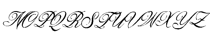 Tartaglia Italic Font UPPERCASE