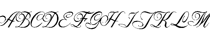 Tartaglia Font UPPERCASE